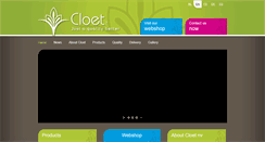 Desktop Screenshot of cloet.com