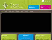 Tablet Screenshot of cloet.com